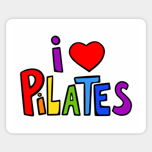 I Love Pilates Sticker